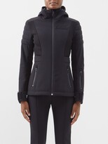 Thumbnail for your product : Fendi Logo-embossed Softshell Ski Jacket - Black