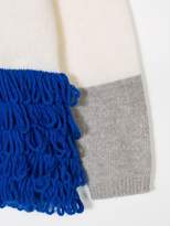 Thumbnail for your product : Il Gufo colour block jumper
