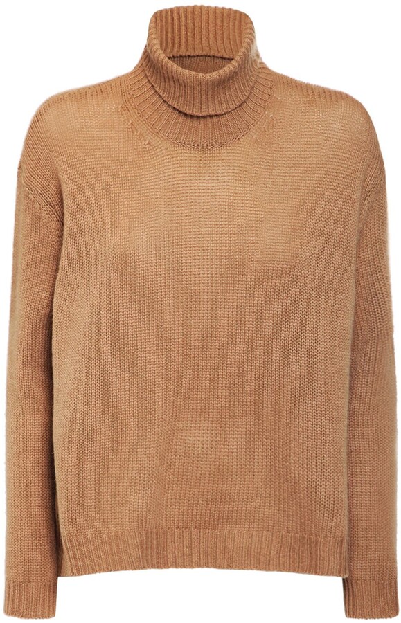 camel color turtleneck