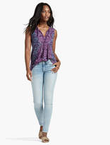 Thumbnail for your product : Lucky Brand Mosaic Print Tank