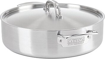 Viking Professional 5-Ply 6.4-Quart Covered Casserole Pan