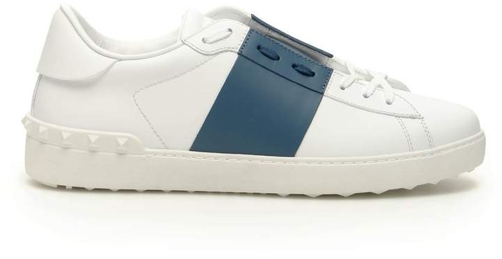 valentino open sneaker blue