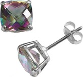 Thumbnail for your product : Unbranded Designs by Gioelli Sterling Silver Rainbow Quartz Stud Earrings