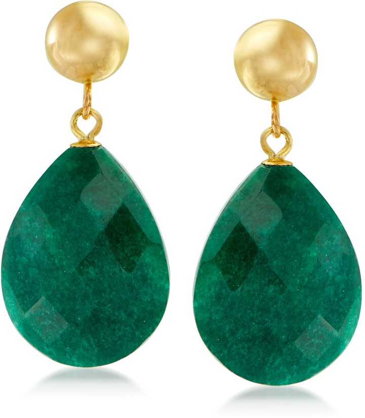 ross simons emerald earrings