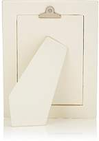 Thumbnail for your product : Barneys New York Pebbled Leather 4" x 6" Picture Frame - Cream