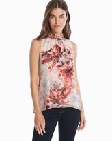 Thumbnail for your product : White House Black Market Printed Shell Top