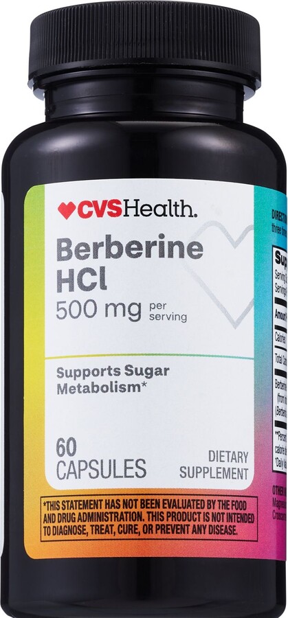 CVS Berberine 500MG, 60 CT