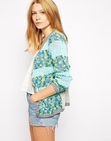 Thumbnail for your product : Dress Gallery Pudding Printed Cardigan