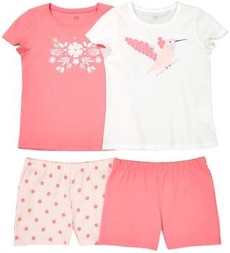 La Redoute COLLECTIONS Pack of 2 Cotton Short Pyjamas, 2-12 Years