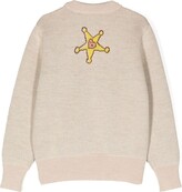 Thumbnail for your product : ALANUI KIDS Tweety Cowboy crew-neck jumper