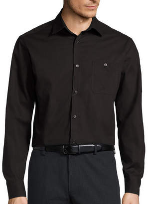 Claiborne Mens Long Sleeve Button-Front Shirt
