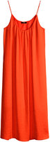 Thumbnail for your product : H&M Satin Dress - Orange - Ladies