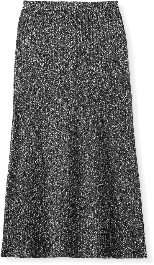 Black Tweed Skirt | Shop the world's largest collection of fashion 
