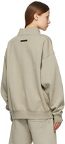 Thumbnail for your product : Essentials Grey Mock Neck Pullover Sweatshirt