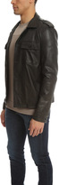 Thumbnail for your product : Simon Spurr Lamb Leather Military Jacket