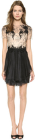 Thumbnail for your product : Marchesa Notte Short Sleeve Cocktail Dress