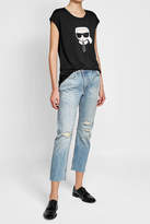 Thumbnail for your product : Karl Lagerfeld Paris Printed T-Shirt with Cotton