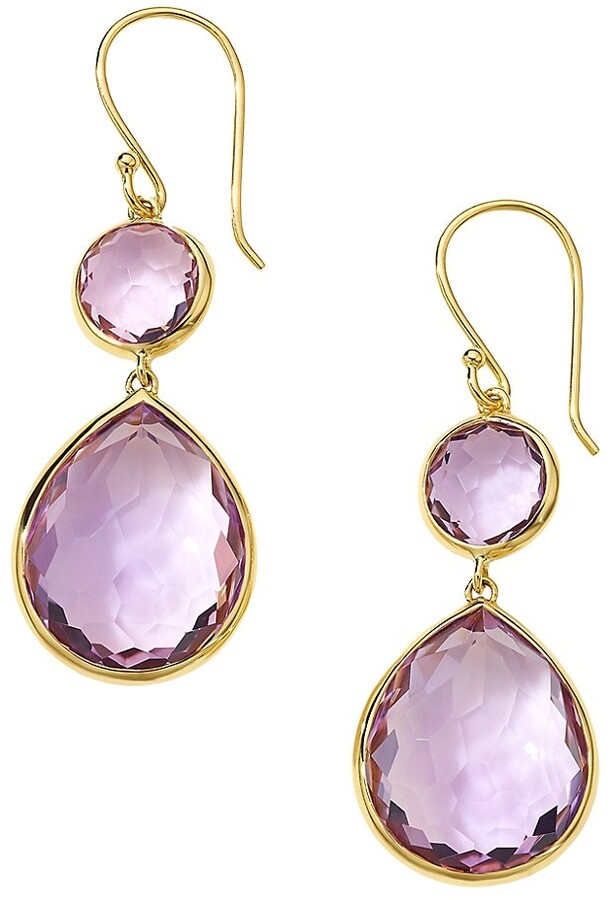 Purple Stone Earrings | Shop the world's largest collection of 