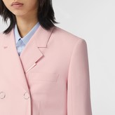 Thumbnail for your product : Burberry Tumbled Wool Double-breasted Blazer