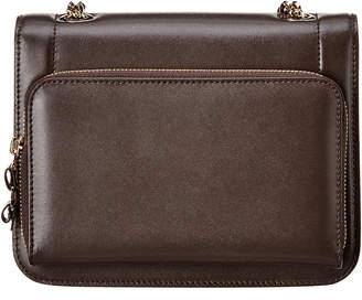 Ferragamo Vara Bow Leather Shoulder Bag