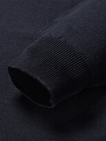 Thumbnail for your product : John Smedley Tapton Slim-Fit Merino Wool Half-Zip Sweater