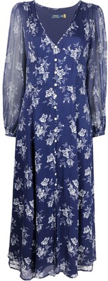 Polo Ralph Lauren Floral-Print Maxi Dress