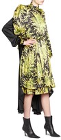 Thumbnail for your product : Balenciaga Double Pleated Silk Midi Dress
