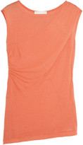 Thumbnail for your product : Kain Label Clement draped modal and silk-blend top