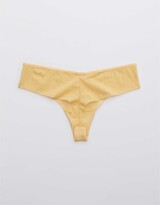 Thumbnail for your product : aerie No Show Mesh Thong Underwear