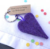 Thumbnail for your product : My Baboo 10 Love Heart Key Ring Favours