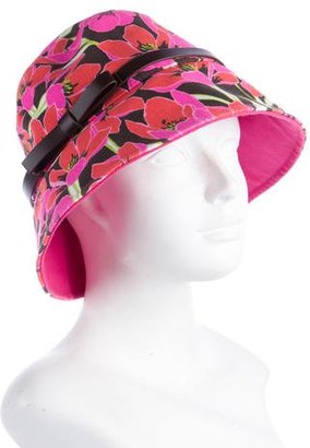Kate Spade Floral Print Bucket Hat w/ Tags