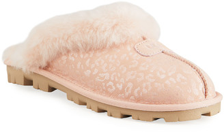 pink animal print shoes