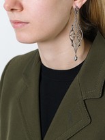 Thumbnail for your product : Loree Rodkin Diamond Drop Pearl Earrings