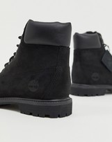 Thumbnail for your product : Timberland 6 inch premium lace up flat boots in black