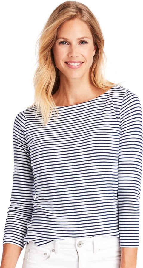 Vineyard Vines Women's Boatneck Simple Tee - ShopStyle T-shirts