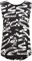 Thumbnail for your product : Whistles Graffiti Print Split Back Vest