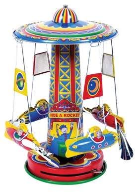 Schylling Rocket Ride Carousel.