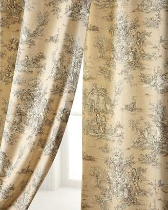 Legacy Two 96"L Pastorale Toile Curtains