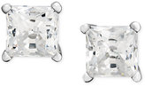 Thumbnail for your product : Near Colorless Princess-Cut Diamond Stud Earrings in 14k White Gold (2 ct. t.w.)