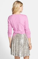 Thumbnail for your product : Lily White Sequin Skater Skirt (Juniors)