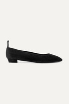 Thumbnail for your product : The Row Lady D Suede Ballet Flats