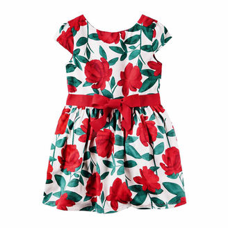 Carter's Short Sleeve A-Line Dress - Toddler Girls