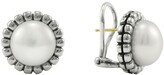 Thumbnail for your product : Lagos Luna Freshwater Pearl Fluted Earrings