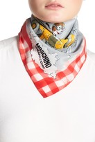 Thumbnail for your product : Moschino Printed Silk Foulard
