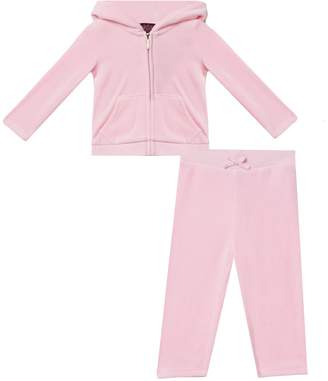 Juicy Couture Velour Encrusted Heart Track Set for Baby