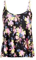 Thumbnail for your product : New Look Influence Black Neon Floral Print Cami