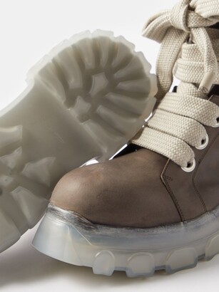 Rick Owens Bozo Tractor Leather Boots