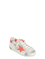Thumbnail for your product : Golden Goose Deluxe Brand 31853 Super Star Canvas & Patent Sneakers