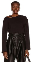 Thumbnail for your product : Marissa Webb Tate Cut-Out Long Sleeve Tee in Black