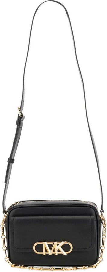 Michael Kors Parker XL Convertible Chain Shoulder Bag - Black